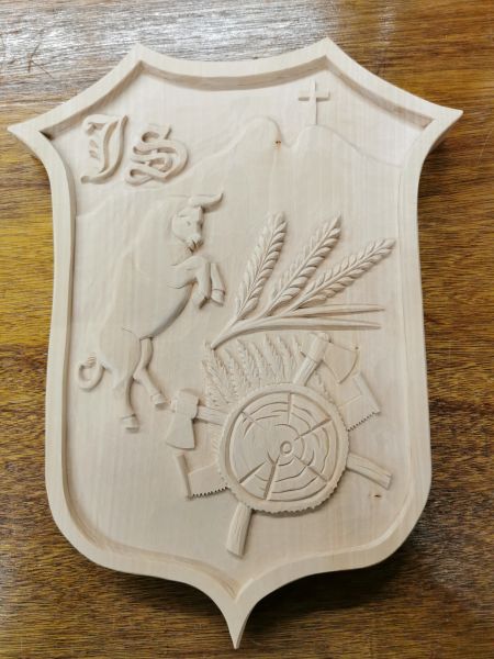 Relief Wappen