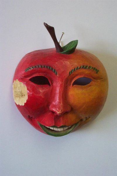 Apfel Masken Unikat